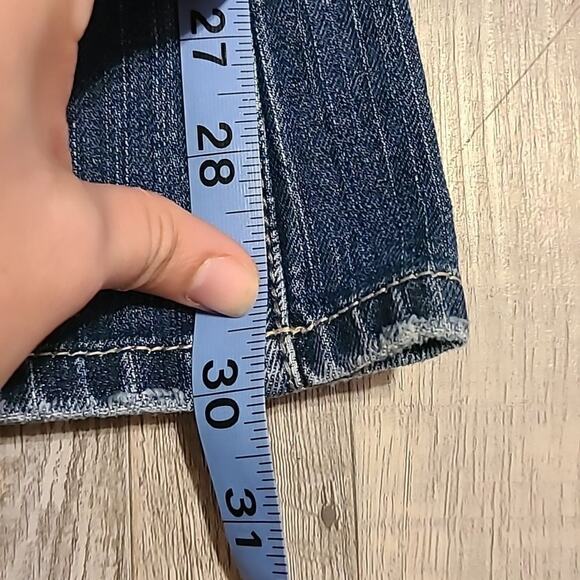 Maurices size 1/2 women's Laney bootcut white washed jeans - Picture 11 of 11